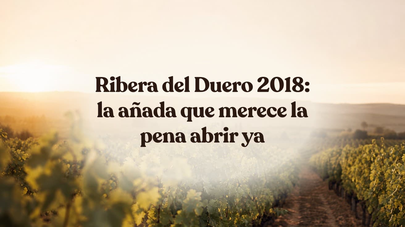 Ribera del Duero 2018: la añada que merece la pena abrir ya