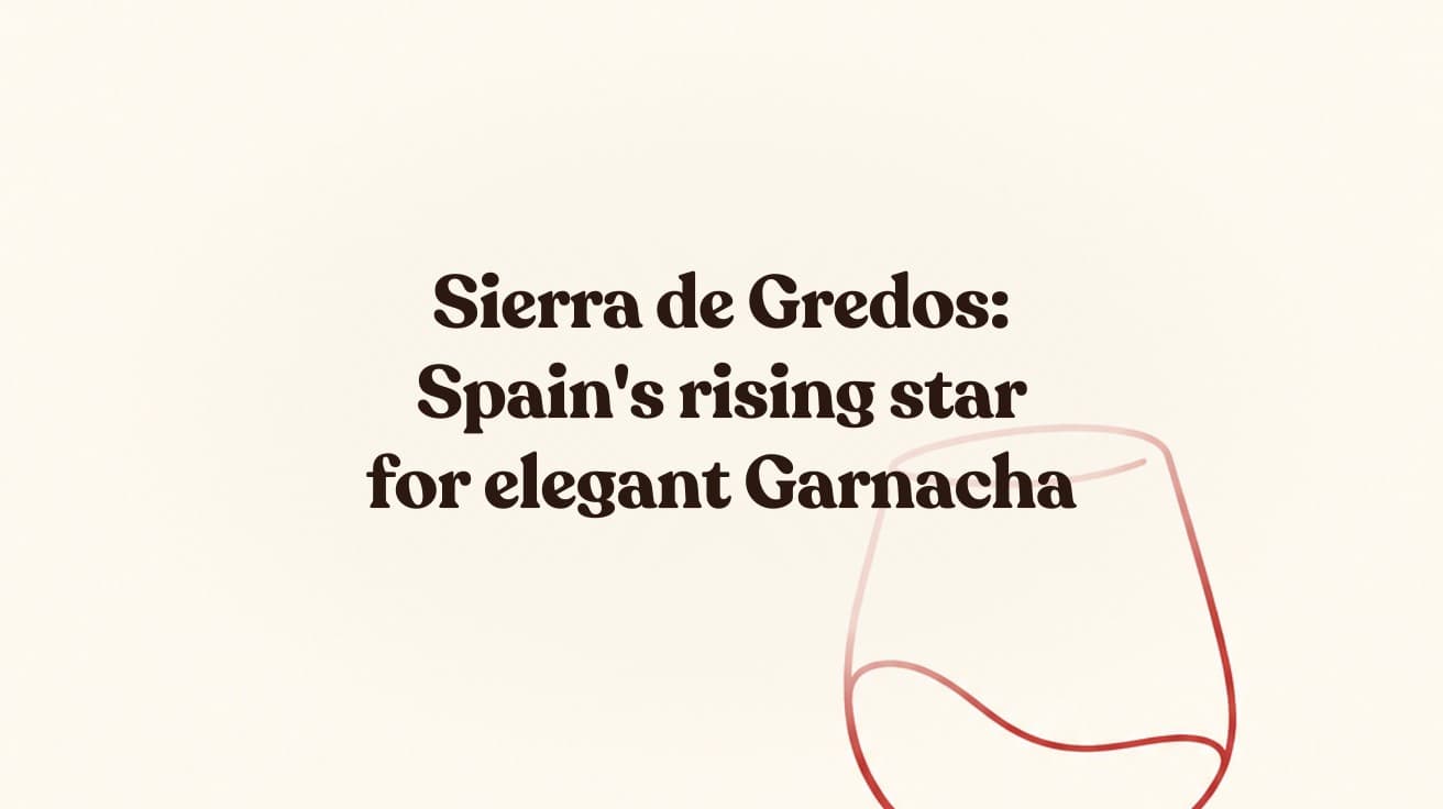 Sierra de Gredos: Spain's rising star for elegant Garnacha