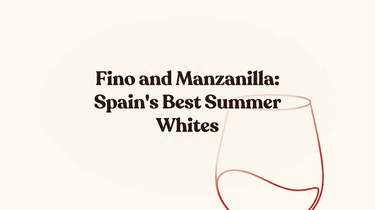 Fino and Manzanilla: Spain's Best Summer Whites
