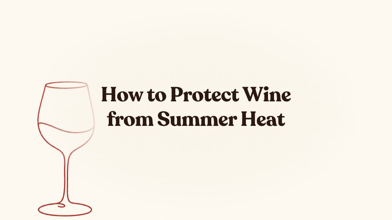 How to Protect Wine from Summer Heat (Before August Ruins It)