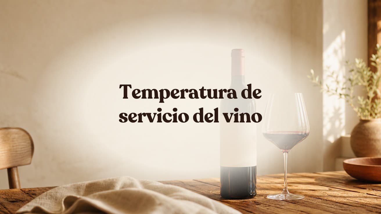 Temperatura de servicio del vino: la mejora más barata que existe